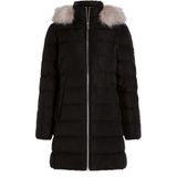 Tommy Hilfiger - WW0WW43234 - Lange Gewatteerde Jas - Zwart - Gerecycled Polyester