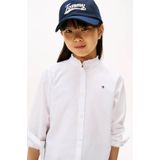 Tommy Hilfiger - Ruffle Collar Blouse LS - Wit - Blouse