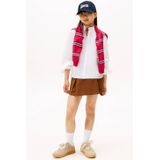 Tommy Hilfiger - Ruffle Collar Blouse LS - Wit - Blouse