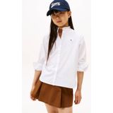 Tommy Hilfiger - Ruffle Collar Blouse LS - Wit - Blouse