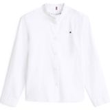 Tommy Hilfiger - Ruffle Collar Blouse LS - Wit - Blouse