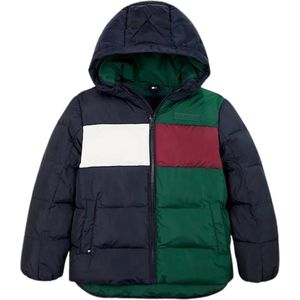 Tommy Hilfiger Kids Color Blocked Kids Jas - Boys - Multi - 12 jaar