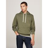 Tommy Hilfiger, Heren, Sweatshirts & Hoodies, Groen, Maat: M Katoen,