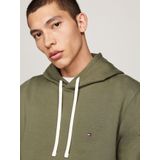 Tommy Hilfiger, Heren, Sweatshirts & Hoodies, Groen, Maat: M Katoen,