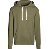 Tommy Hilfiger, Heren, Sweatshirts & Hoodies, Groen, Maat: M Katoen,