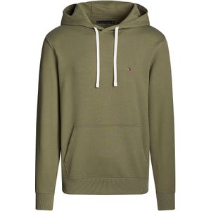 Tommy Hilfiger, Heren, Sweatshirts & Hoodies, Groen, Maat: M Katoen,