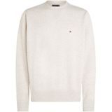 Tommy Hilfiger - Essential Fleece Crewneck - Pullover - Beige - Fleece