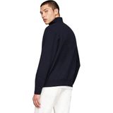 TOMMY HILFIGER - Essential - Sweatshirt - Navy - Rood - Wit