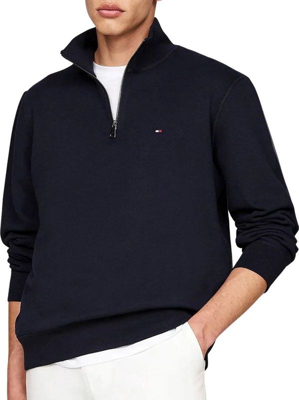 TOMMY HILFIGER - Essential - Sweatshirt - Navy - Rood - Wit
