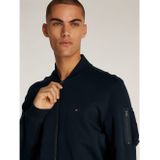 Tommy Hilfiger - Sweatjack - Effen - Katoenmix - Relaxed Fit