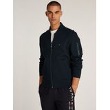 Tommy Hilfiger - Sweatjack - Effen - Katoenmix - Relaxed Fit