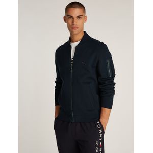 Tommy Hilfiger - Sweatjack - Effen - Katoenmix - Relaxed Fit