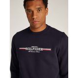Tommy Hilfiger Hilfiger Stripe Swea Sweatshirt - Streetwear - Volwassen