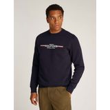 Tommy Hilfiger Hilfiger Stripe Swea Sweatshirt - Streetwear - Volwassen