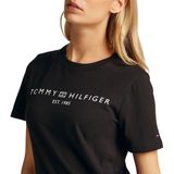 Tommy Hilfiger - T-shirt - Katoen - Donkerblauw