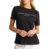 Tommy Hilfiger - T-shirt - Katoen - Donkerblauw