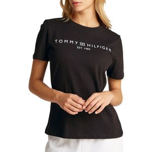 Tommy Hilfiger - T-shirt - Katoen - Donkerblauw