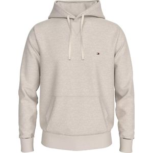 Tommy Hilfiger heren hoodie katoen - grijs melange