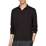 Tommy Hilfiger Heren L/S Liquid Cotton REG Polo MW0MW37317, L/S Polo, Zwart, XS, Zwart (zwart), XS