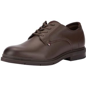 Tommy Hilfiger - Hilfiger Mix LTH - Derby Schoen - Zwart - Heren