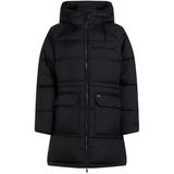 Tommy Jeans - TJW MIDI ASPEN PUFFER - Puffer Jacket - Zwart