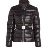 Tommy Jeansvoor vrouwen. DW0DW18826 Donzen jas met witte riem (M), Casual, Duurzaam, Gerecycled nylon