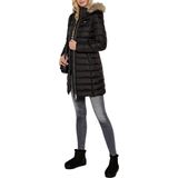 Tommy Jeans  TJW ESSENTIAL HOODED DOWN COAT  jassen  dames Zwart