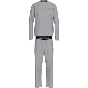 Tommy Hilfiger - Heren Pyjama Set - Grijs - 100% Katoen