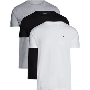 TOMMY HILFIGER - Signature Cotton T-shirt - Wit - Katoen - Set van 3