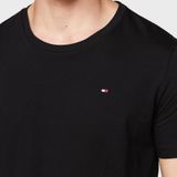 Tommy Hilfiger - Casual T-shirt - Zwart - Katoen