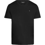 Tommy Hilfiger - Casual T-shirt - Zwart - Katoen
