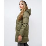 Tommy Hilfiger - WW0WW43583 - Jas - Khaaki - 100% Polyester - Lange Mouwen