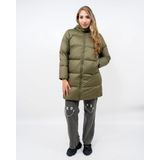 Tommy Hilfiger - WW0WW43583 - Jas - Khaaki - 100% Polyester - Lange Mouwen