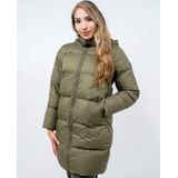 Tommy Hilfiger - WW0WW43583 - Jas - Khaaki - 100% Polyester - Lange Mouwen