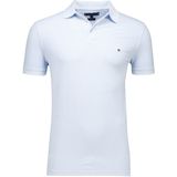 Tommy Hilfiger - Garment Dye - Poloshirt - Blauw - Regular-Fit