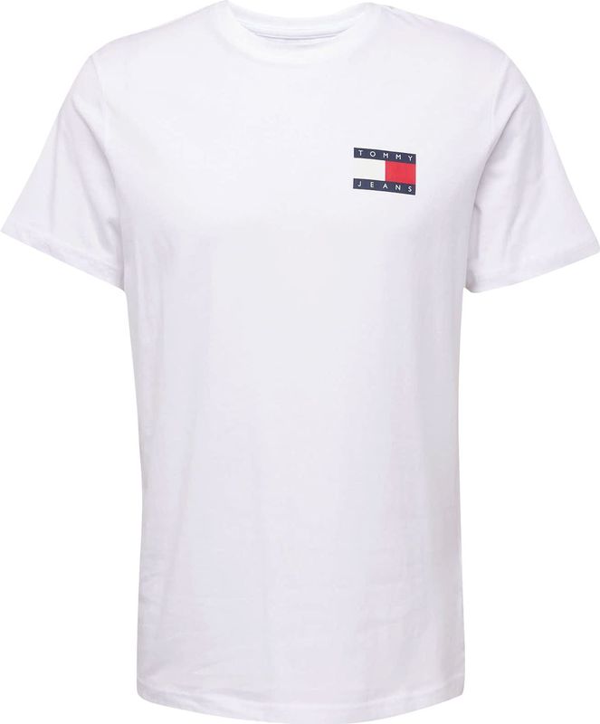 Tommy Jeans - T-shirt - Wit - Katoen