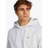 Tommy Jeans - Dm0dm20743 - Sweatshirt - Met Rits - Katoenen Fleecemix