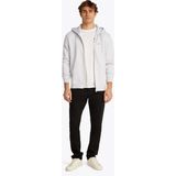 Tommy Jeans - Dm0dm20743 - Sweatshirt - Met Rits - Katoenen Fleecemix