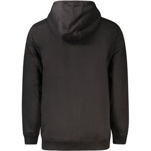 Tommy Jeans Heren TJM REG S VLAG ZIP THRU DM0DM20743BDS006 Zip Through Hoodie, Zwart (Zwart), XXL, Zwart (zwart), XXL