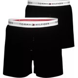 Tommy Hilfiger - Woven Boxer - Zwart - 2-pack - Heren Boxershorts
