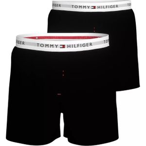 Tommy Hilfiger - Woven Boxer - Zwart - 2-pack - Heren Boxershorts