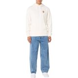 Tommy Hilfiger Jeans Wit Hoodie Met Logoborduring