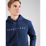 Sweater - Capuchon - Sweatstof - Geribd Ceintuurtje - Logoprint