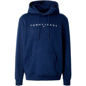 Sweater - Capuchon - Sweatstof - Geribd Ceintuurtje - Logoprint