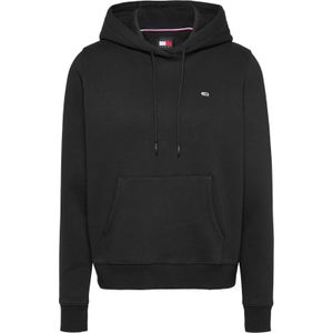 Tommy Jeans - Sweatshirt - Zwart - Capuchon - Normale Pasvorm
