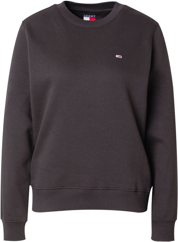 Sweater - Black - Geborduurd Logo - Lange Mouwen
