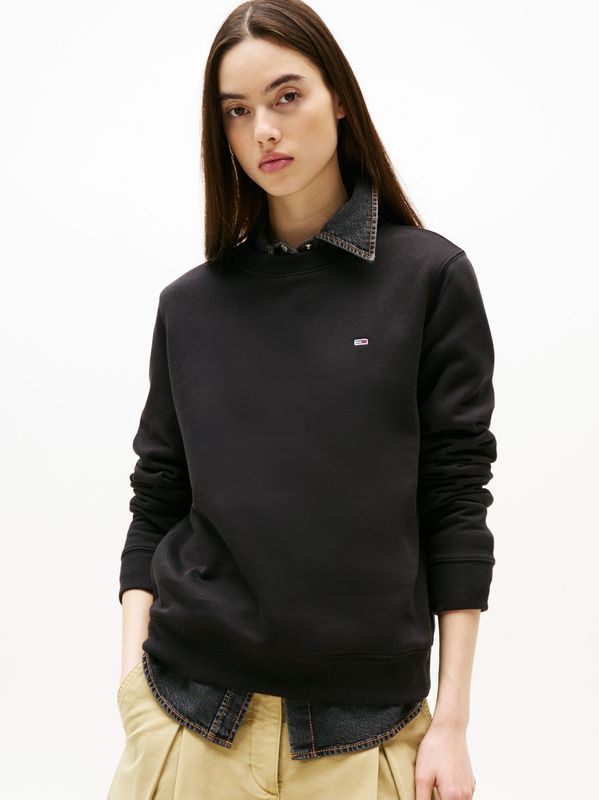 Tommy Jeans Sweatshirt »TJW REG S FLAG CREW«, mit Logostickerei