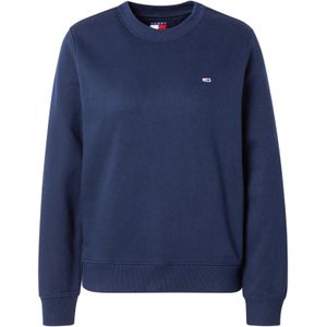 Sweater - Dark Night Navy - Geborduurd Logo - Lange Mouwen