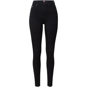 Tommy Jeans Dames Sylvia HGH SKN DH4288 DW0DW199361BZ020 Skinny, Denim (Denim Zwart), 3032, Denim (Denim Zwart), 30W / 32L