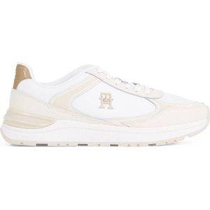 Tommy Hilfiger - Leren Sneakers - Wit
